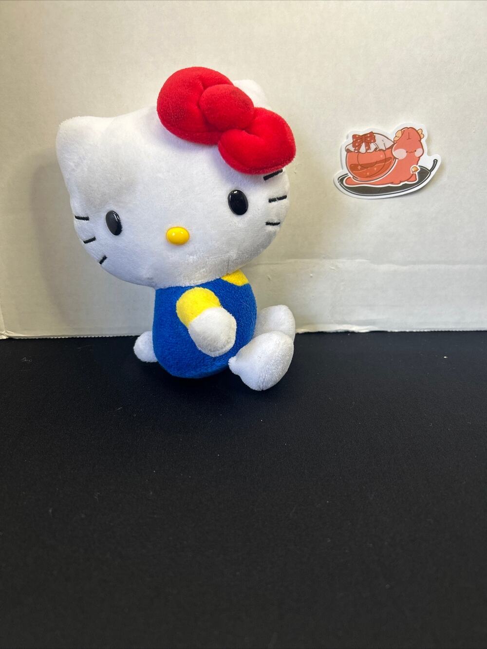 2014 Sanrio Hello Kitty X Line Kitty Cat Plush Stuffed Animal